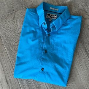 Express Men's Blue Shirt